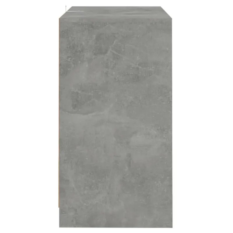 Šoninės spintelės, 2vnt., betono pilkos, 70x41x75cm, MDP