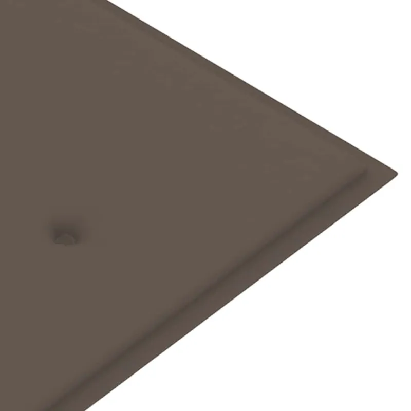 Batavia suoliukas su taupe spalvos pagalvėle, 150cm, tikmedis