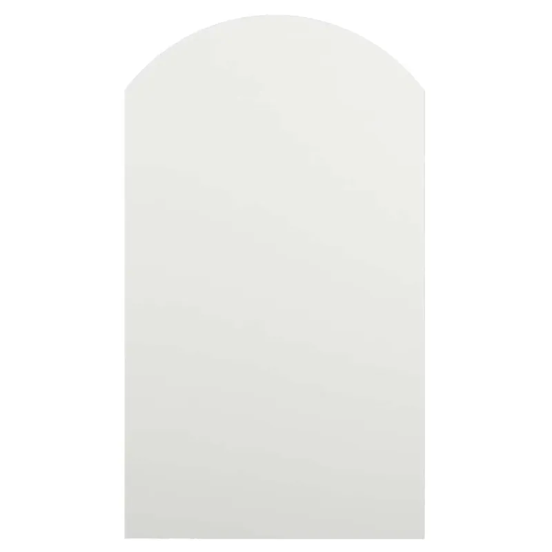Veidrodis su LED lemputėmis, 70x40cm, stiklas, arkos formos