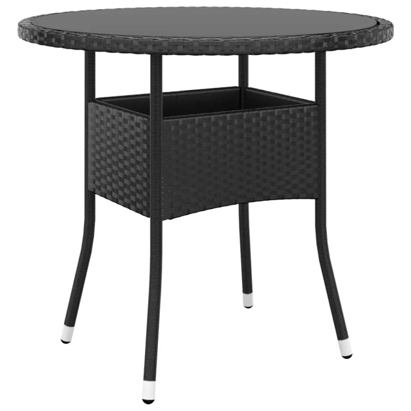 Sodo Bistro -kalustekokonaisuus, 3 osaa, musta, polyrataskaapisto