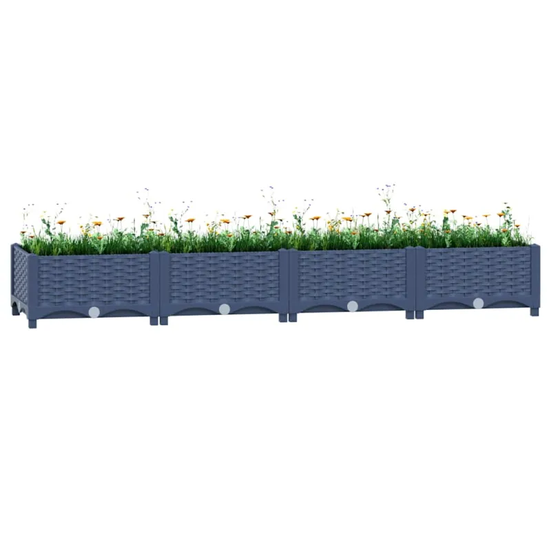 Aukštas lovelis, 160x40x23cm, polipropilenas