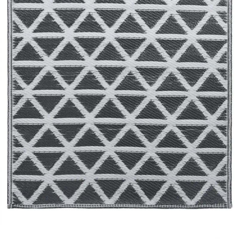 Lauko kilimas, ARAKIL juodos spalvos, 160x230cm, PP