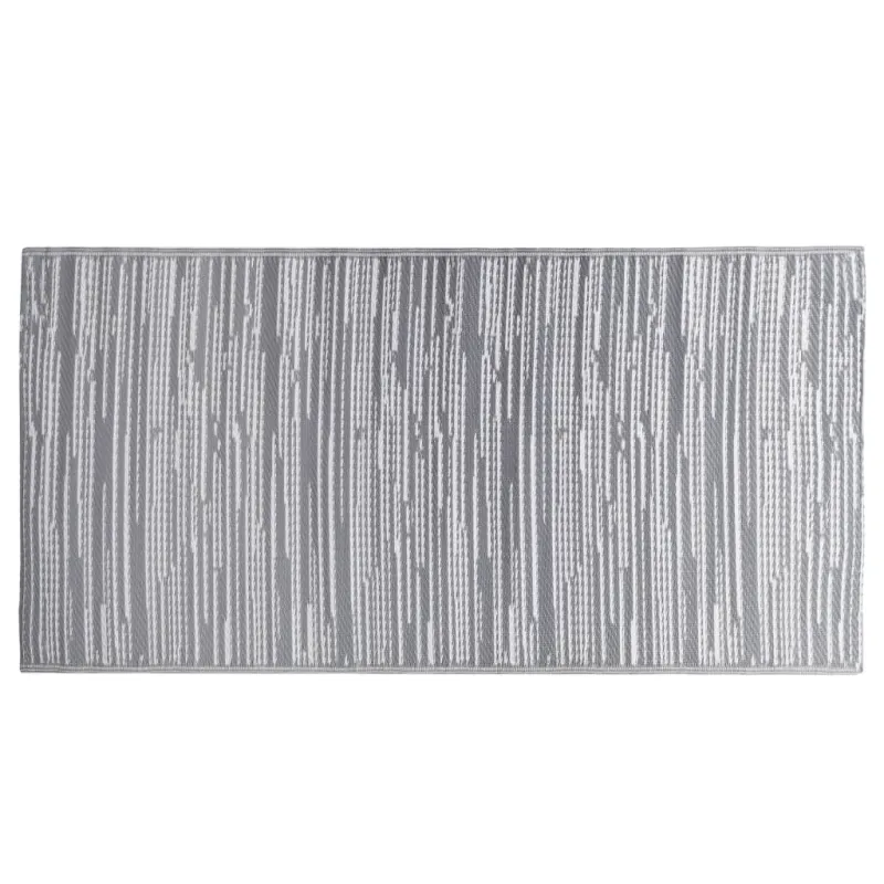Lauko kilimas, ARAKIL pilkos spalvos, 120x180cm, PP