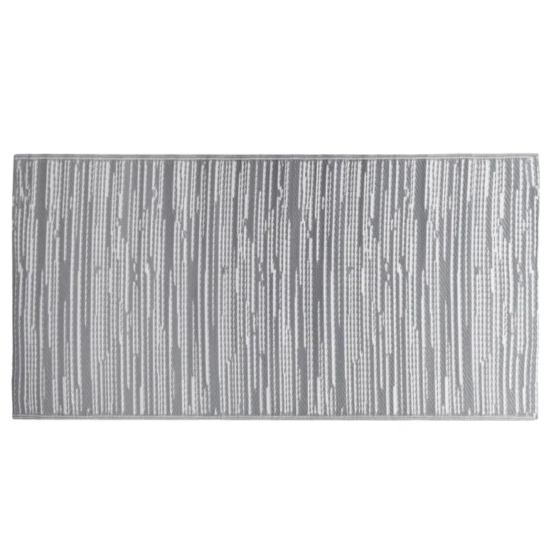 Lauko kilimas, ARAKIL pilkos spalvos, 190x290cm, PP