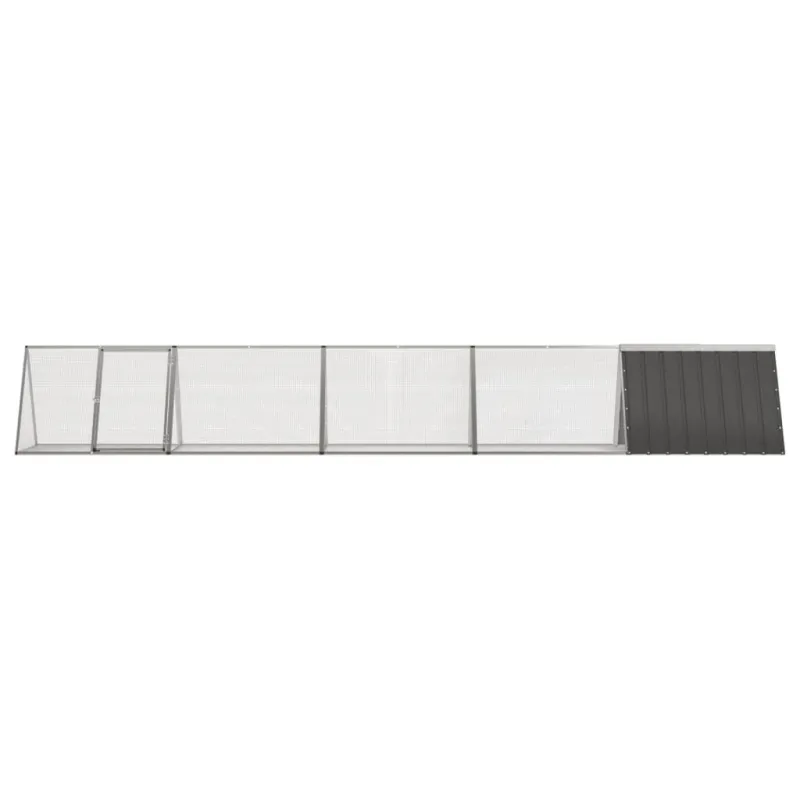 Triušių narvas, antracito, 504,5x80,5x71cm, plienas