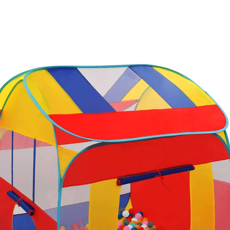 Žaidimų palapinė su 550 kamuoliukų, 123x120x126cm