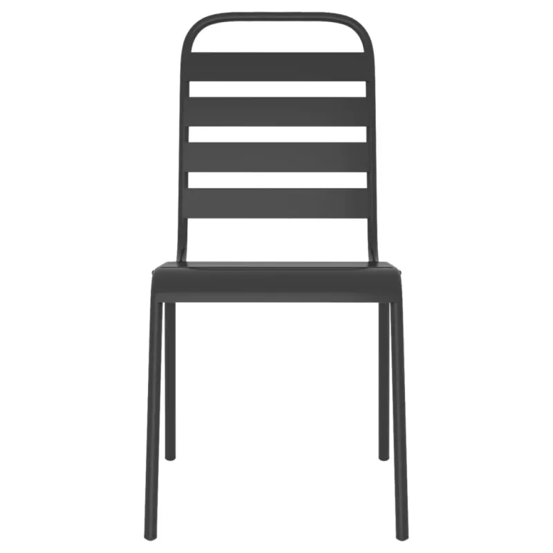 Sodo ruokailuryhmä, 7 osaa, antrasiitti, teräs