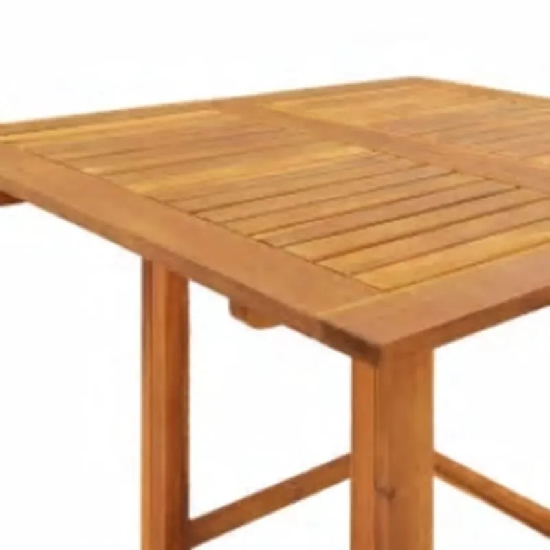 Bistro-pöytä, 75x75x110 cm, akasiapuun massiivia