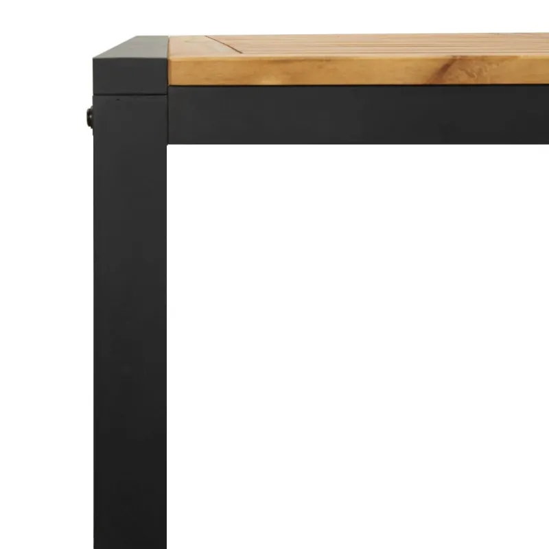 Sodo pöytätaso U-mallisilla jaloilla, 160x80x75cm, akatsiamäntyä
