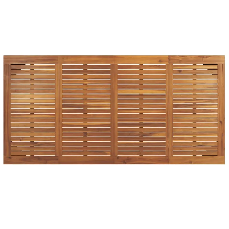 Sodo pöytätaso, jossa salkun muotoiset jalat, 180x90x75cm, akasia