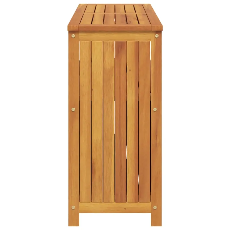 Konsolinis sodo staliukas, 110x35x75cm, akacijos massiivi