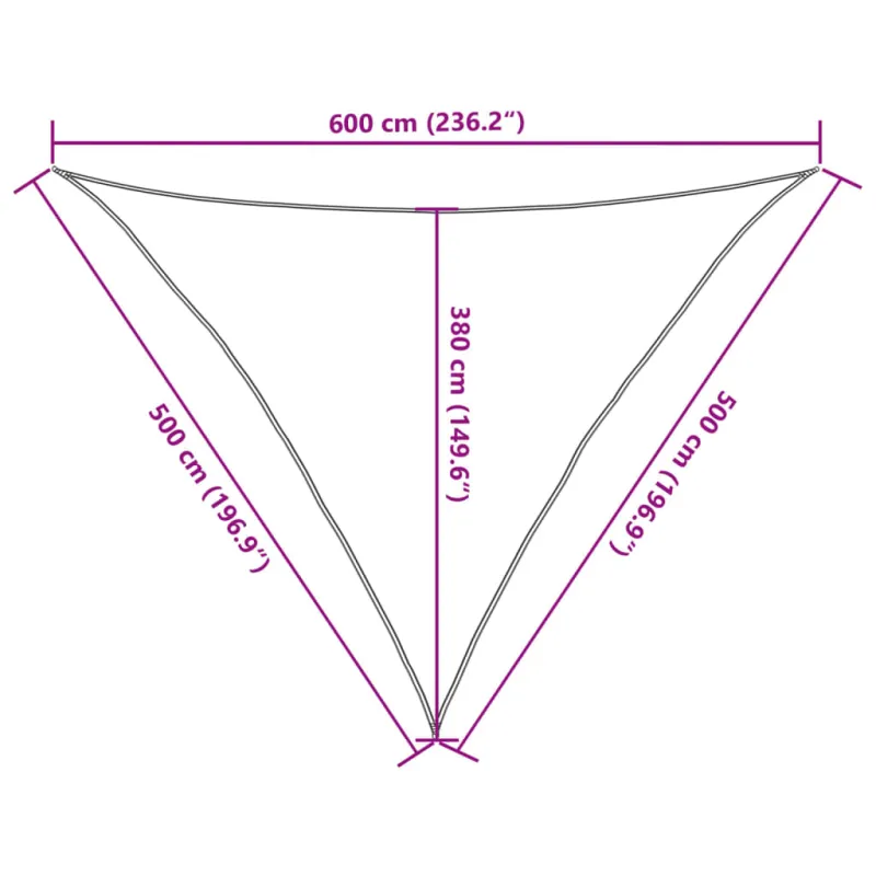 Uždanga nuo saulės, tamsiai žalia, 5x5x6m, HDPE, 160g/m²