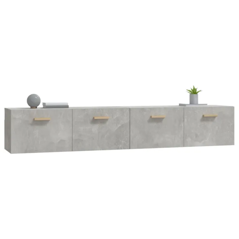 Spintelės, 2vnt., betono pilkos, 100x36,5x35cm, mediena