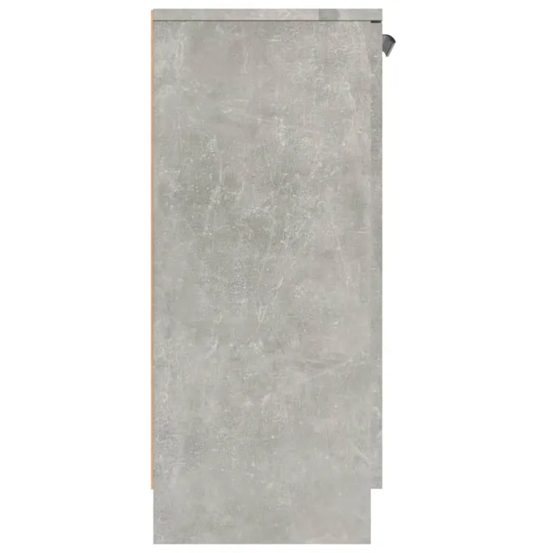 Šoninės spintelės, 2vnt., betono pilkos, 60x30x70cm, mediena