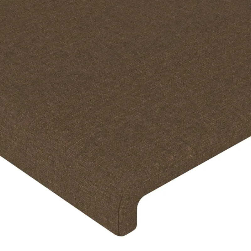 Galvūgalis, tamsiai rudas, 100x5x118/128 cm, audinys