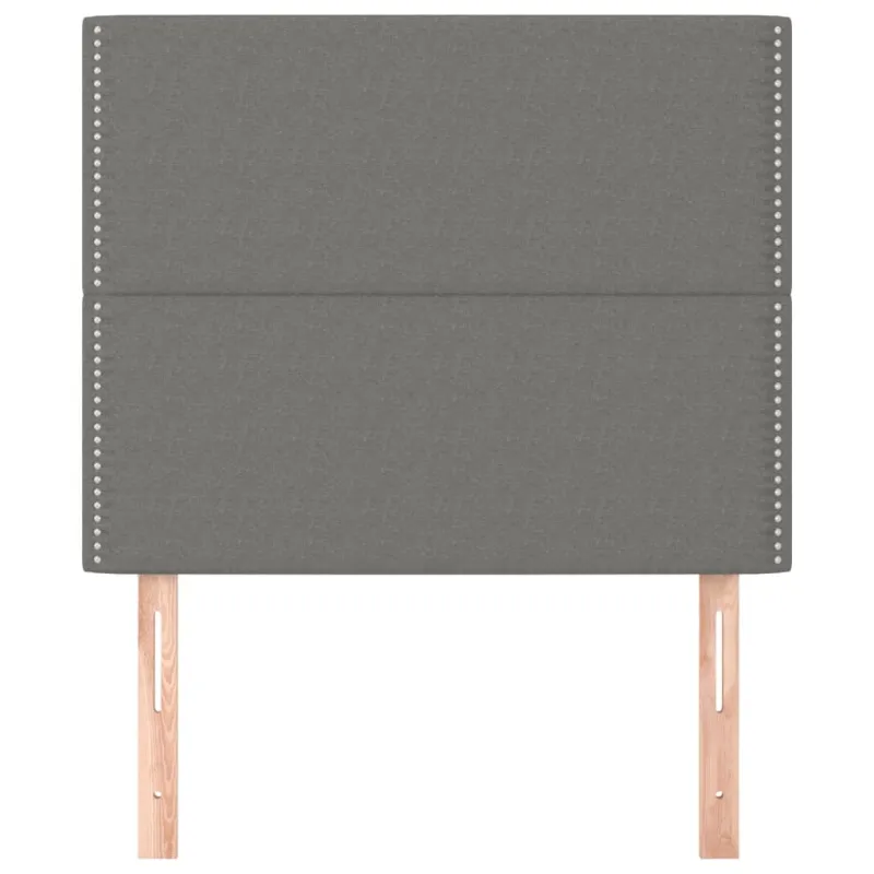 Galvūgalis, tamsiai pilkas, 100x5x118/128 cm, audinys