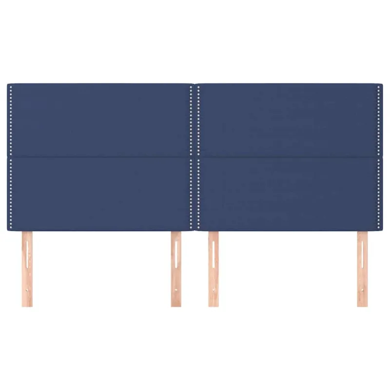 Galvūgalis, mėlynas, 180x5x118/128 cm, audinys