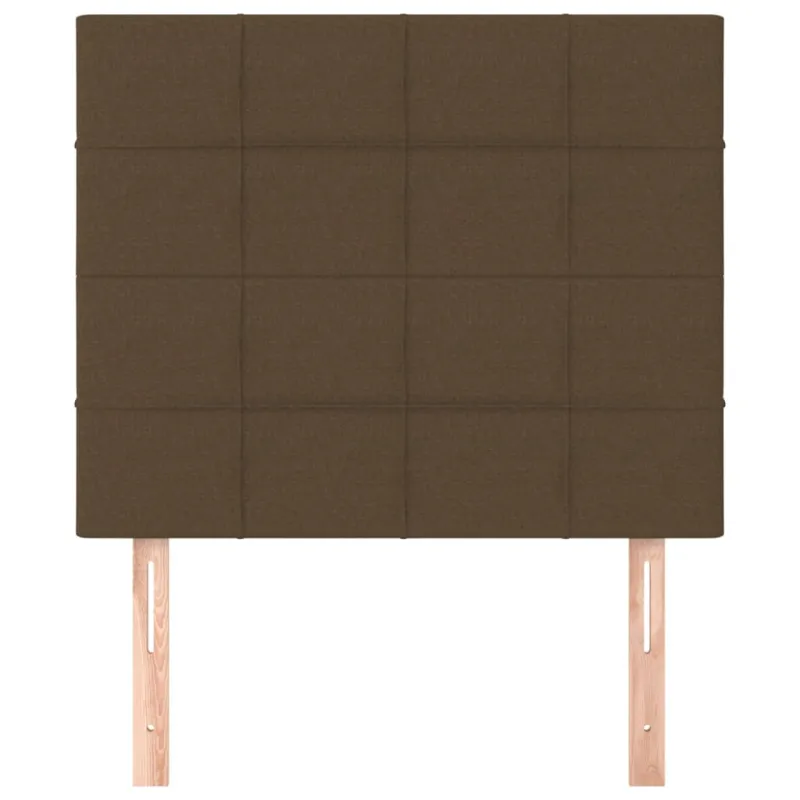 Galvūgalis, tamsiai rudas, 90x5x118/128 cm, audinys