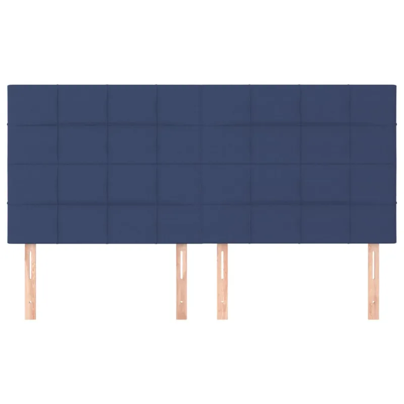 Galvūgalis, mėlynas, 200x5x118/128 cm, audinys
