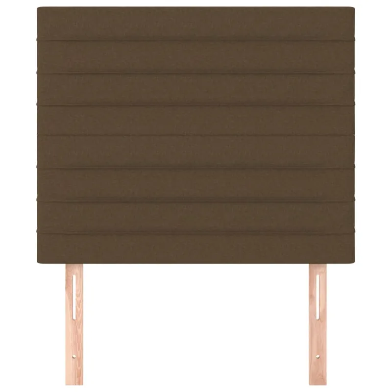 Galvūgalis, tamsiai rudas, 100x5x118/128 cm, audinys