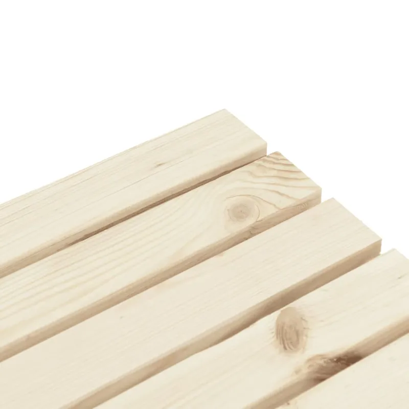 Sodo poilsiaintavispöytäsetti, 4 osaa, kuusen massiivipuu