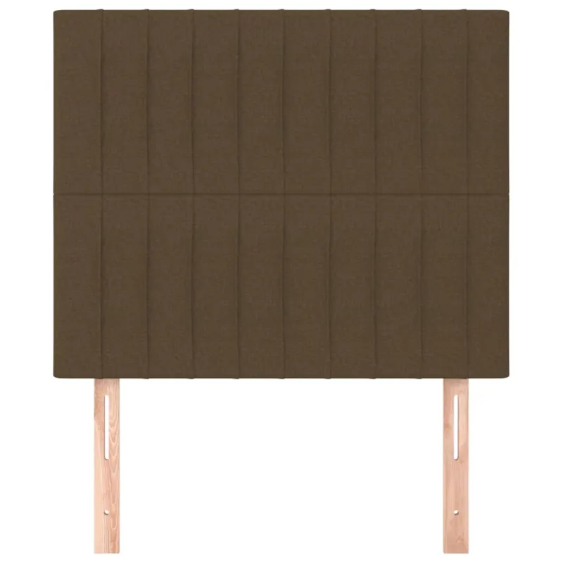 Galvūgalis, tamsiai rudas, 80x5x118/128 cm, audinys