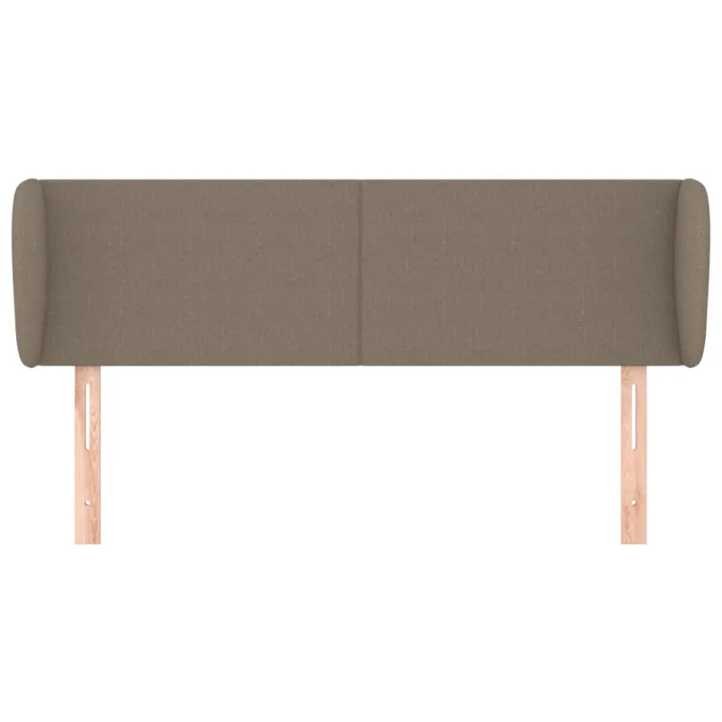 Galvūgalis su auselėmis,taupe spalvos,147x23x78/88cm, audinys