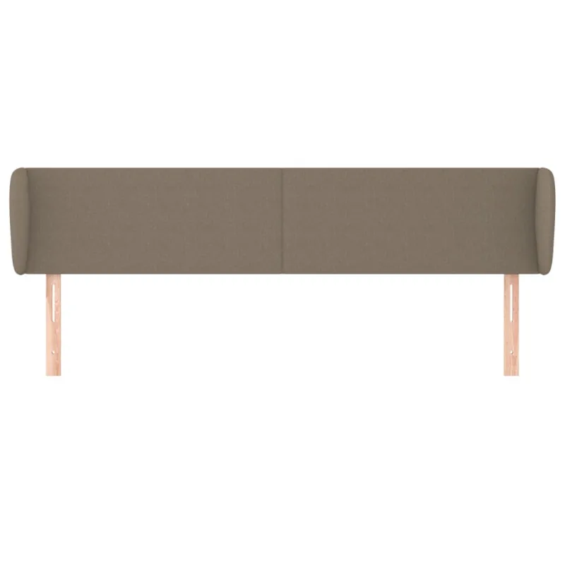 Galvūgalis su auselėmis,taupe spalvos,183x23x78/88cm, audinys