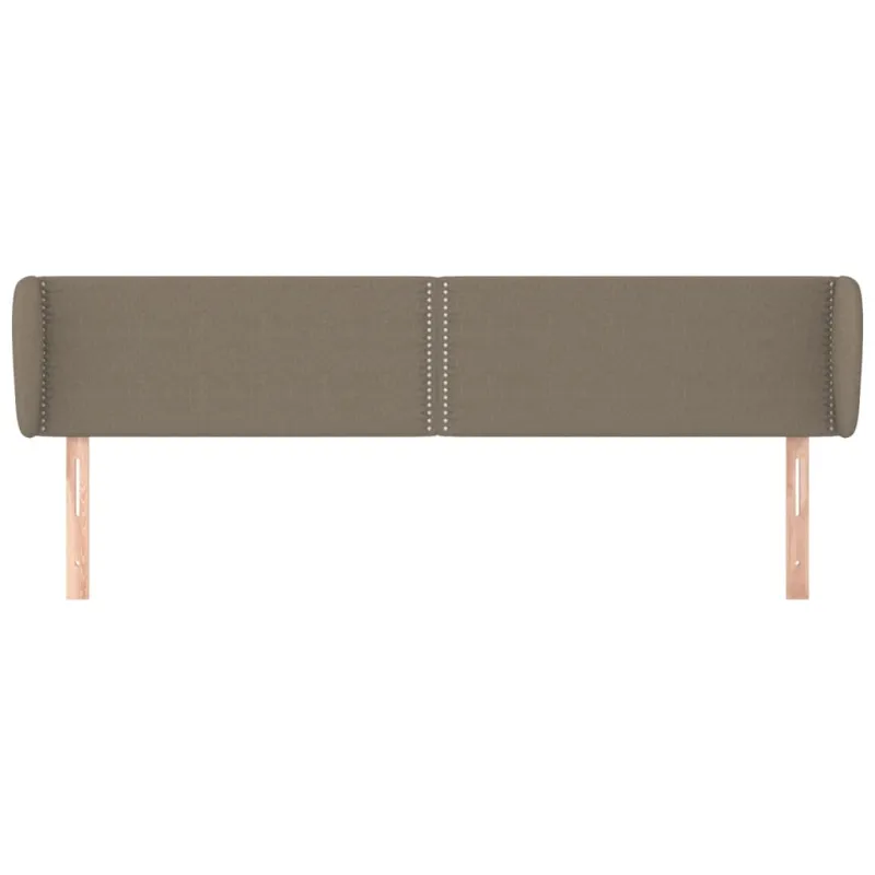 Galvūgalis su auselėmis,taupe spalvos,183x23x78/88cm, audinys