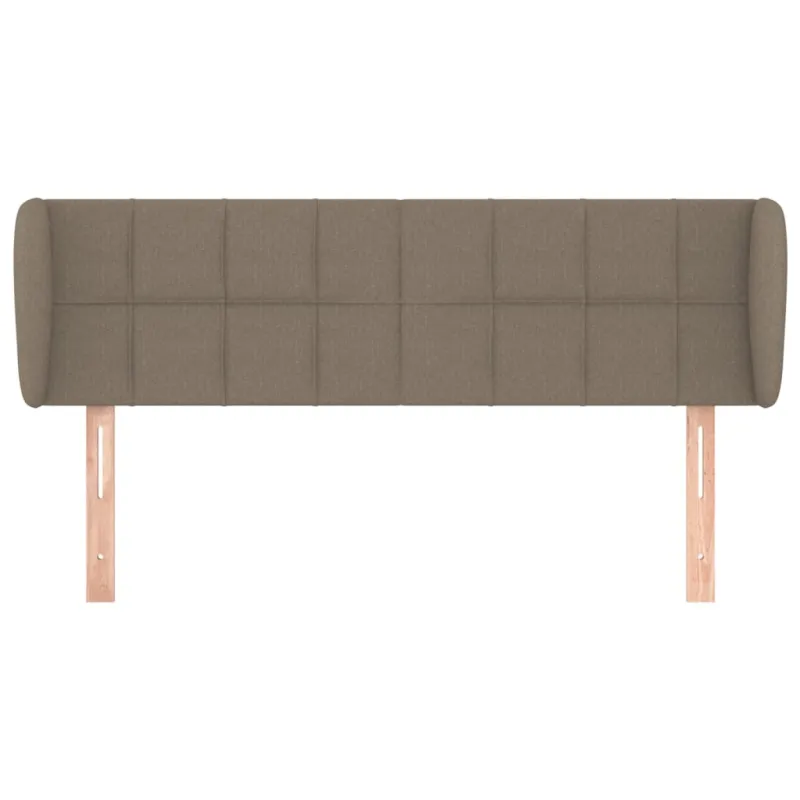 Galvūgalis su auselėmis,taupe spalvos,147x23x78/88cm, audinys