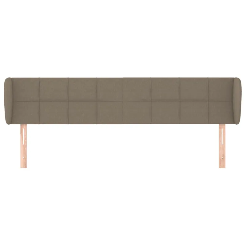 Galvūgalis su auselėmis,taupe spalvos,163x23x78/88 cm, audinys