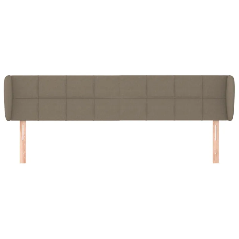 Galvūgalis su auselėmis,taupe spalvos,183x23x78/88cm, audinys