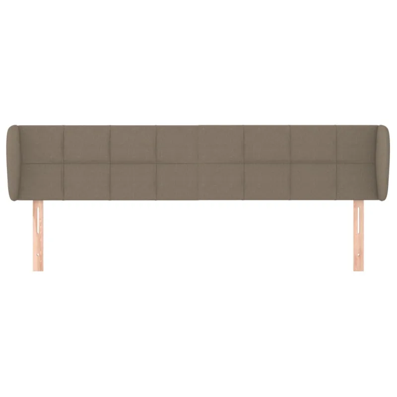 Galvūgalis su auselėmis,taupe spalvos,203x23x78/88 cm, audinys