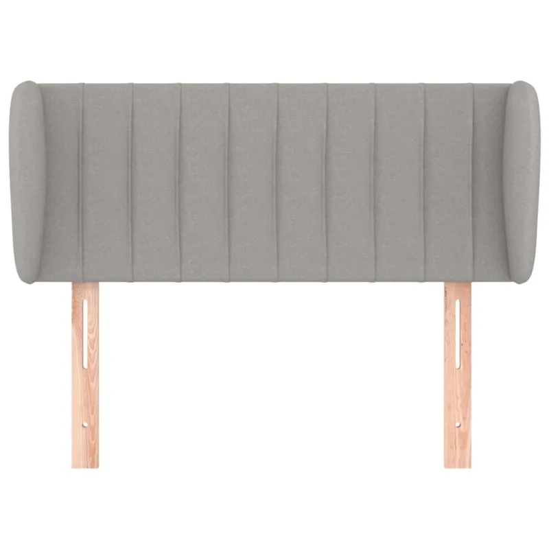 Galvūgalis su auselėmis,šviesiai pilkos,103x23x78/88cm, audinys