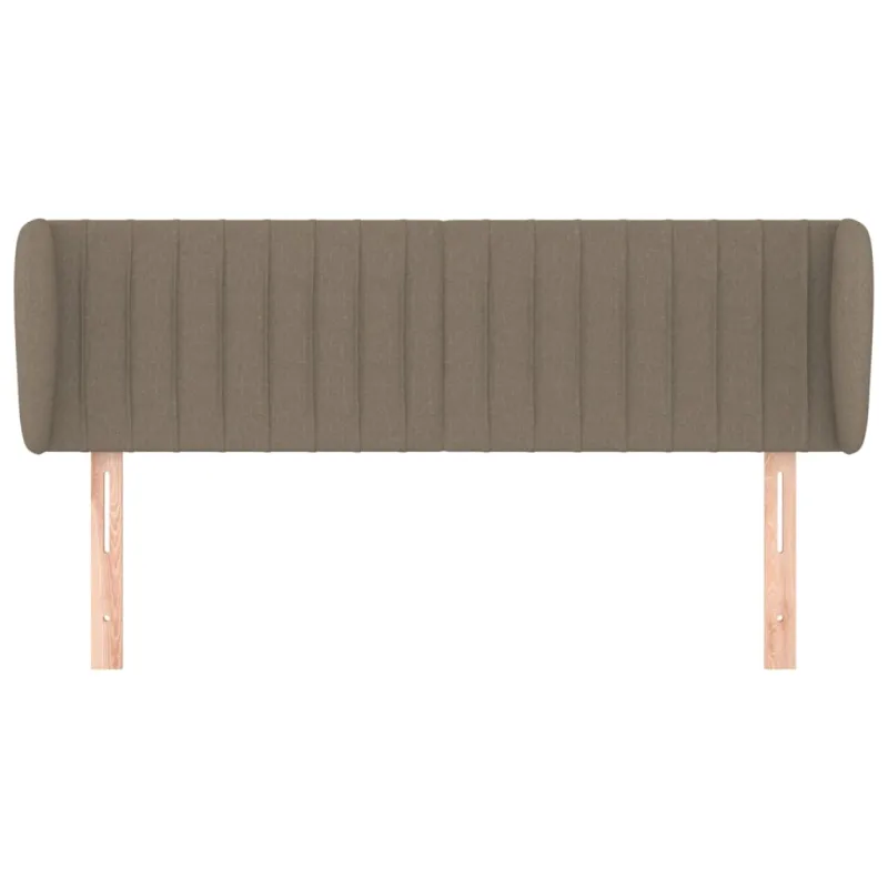 Galvūgalis su auselėmis,taupe spalvos,147x23x78/88cm, audinys