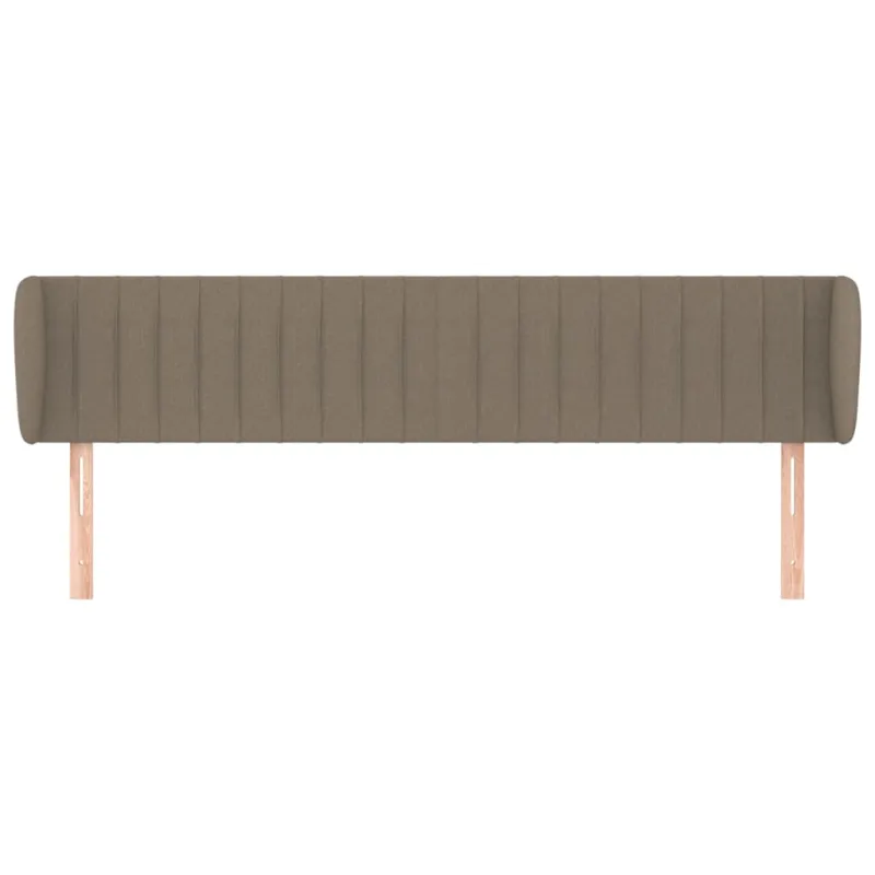 Galvūgalis su auselėmis,taupe spalvos,203x23x78/88 cm, audinys