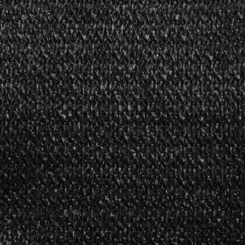Uždanga nuo saulės, juodos spalvos, 5x6m, HDPE, 160g/m²
