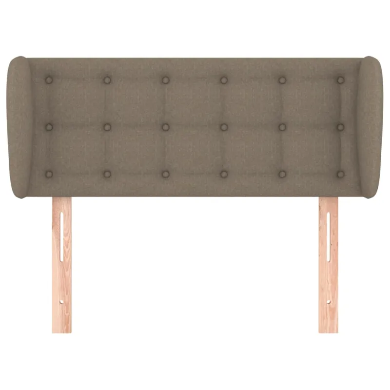 Galvūgalis su auselėmis,taupe spalvos,93x23x78/88cm, audinys