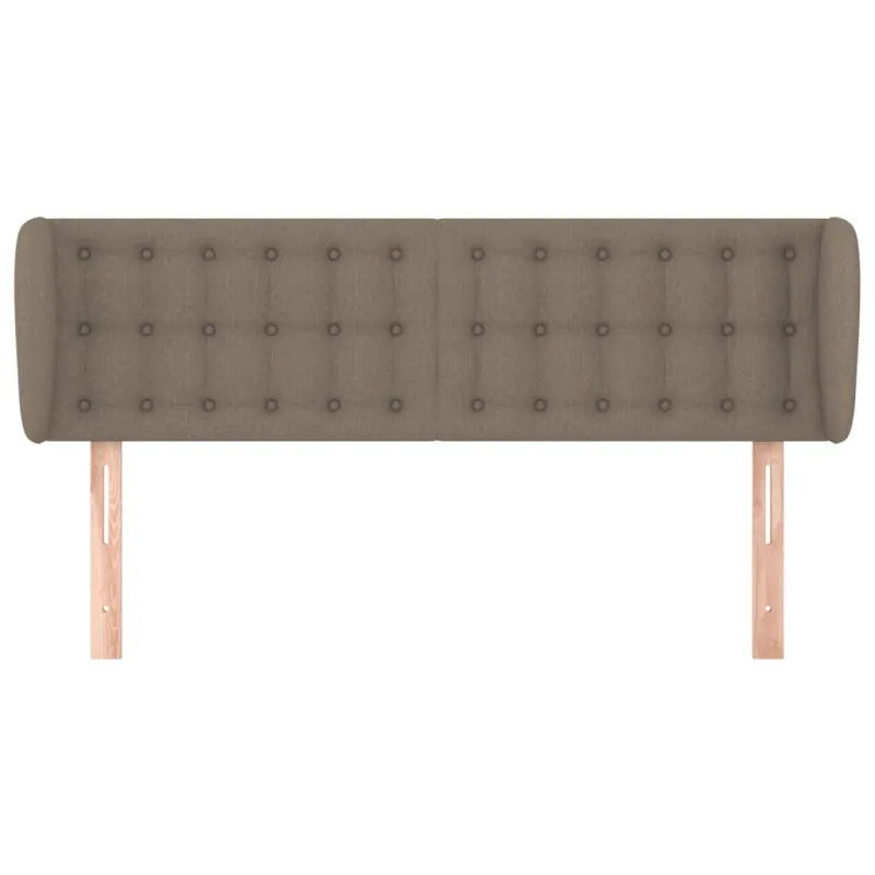 Galvūgalis su auselėmis,taupe spalvos,147x23x78/88cm, audinys