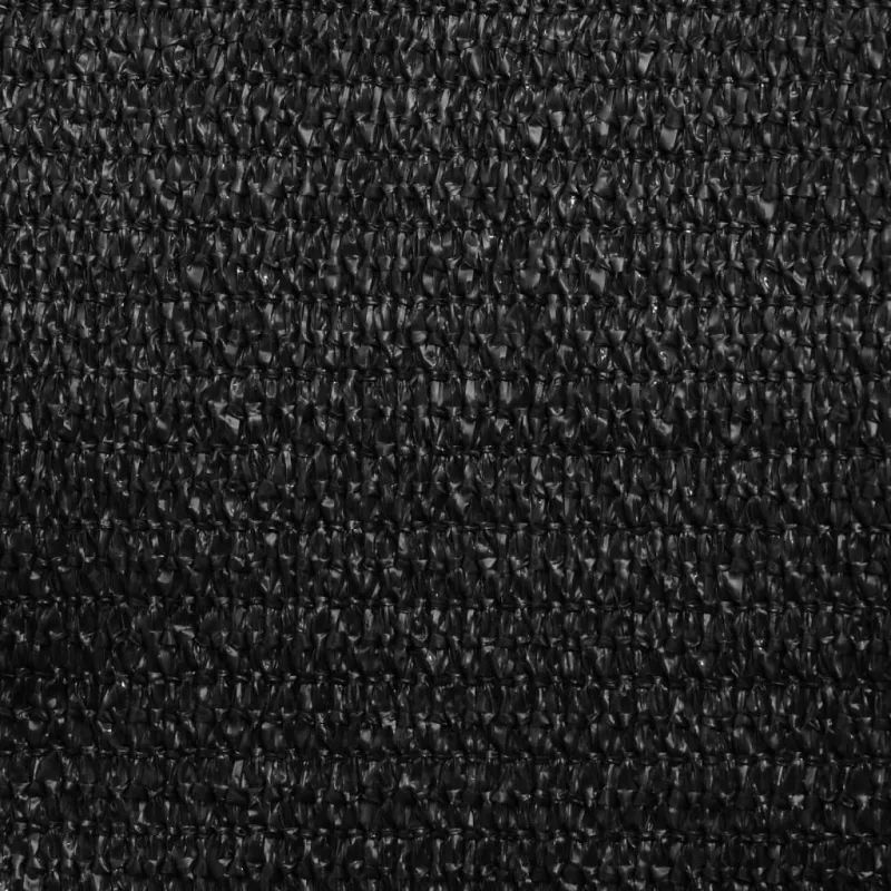 Uždanga nuo saulės, juodos spalvos, 5x5x6m, HDPE, 160g/m²