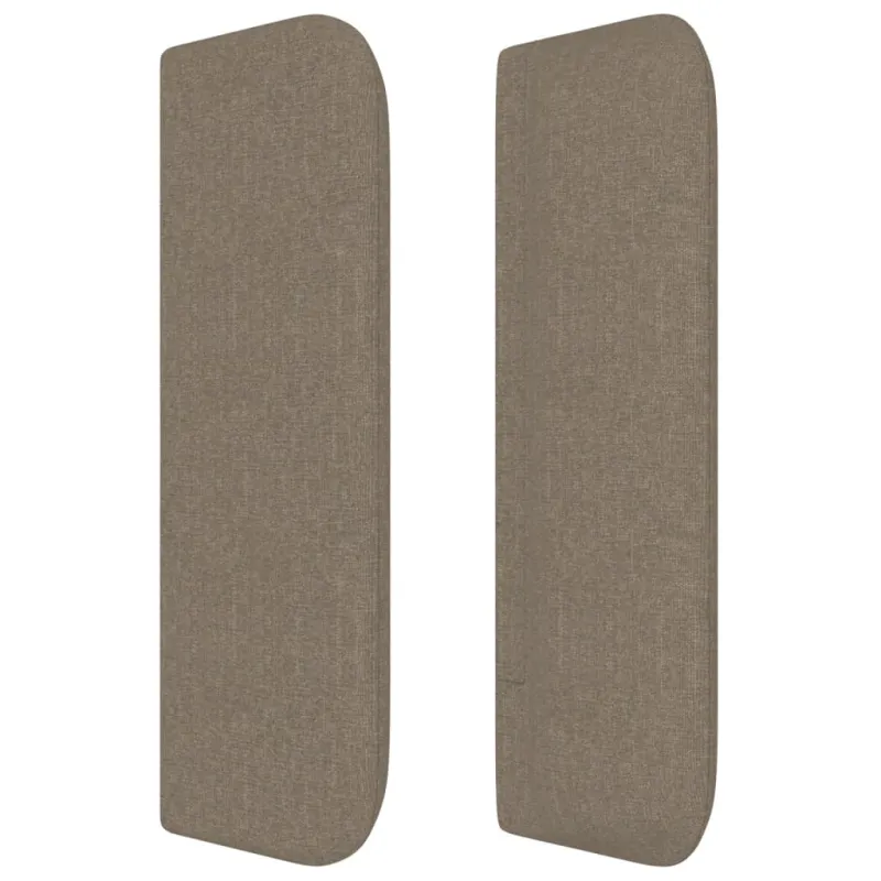 Galvūgalis su auselėmis,taupe spalvos,83x16x78/88cm, audinys