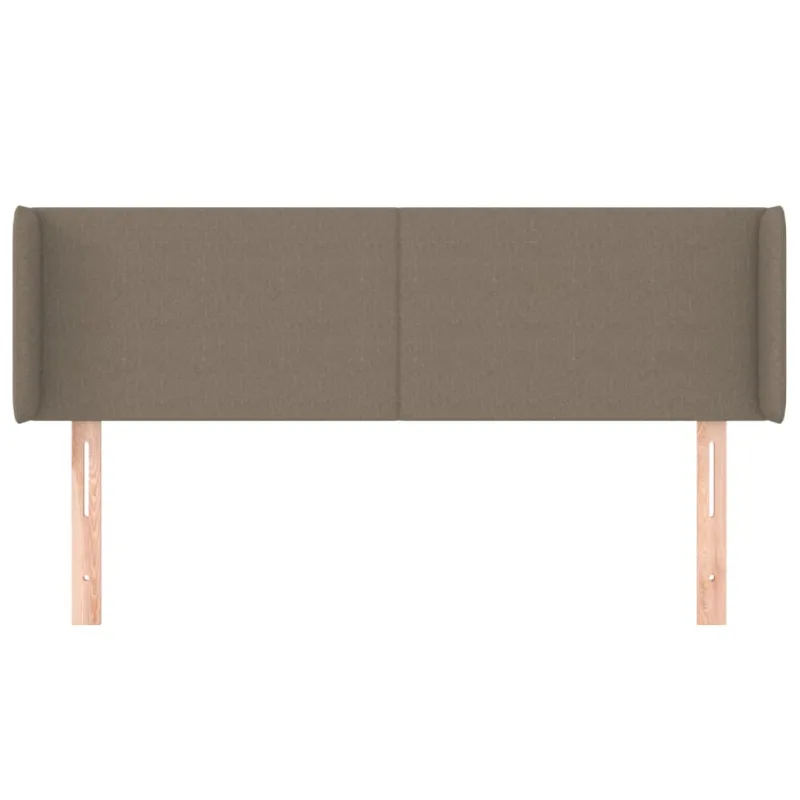Galvūgalis su auselėmis,taupe spalvos,147x16x78/88cm, audinys