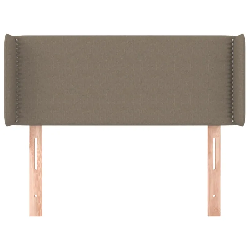 Galvūgalis su auselėmis,taupe spalvos,93x16x78/88cm, audinys