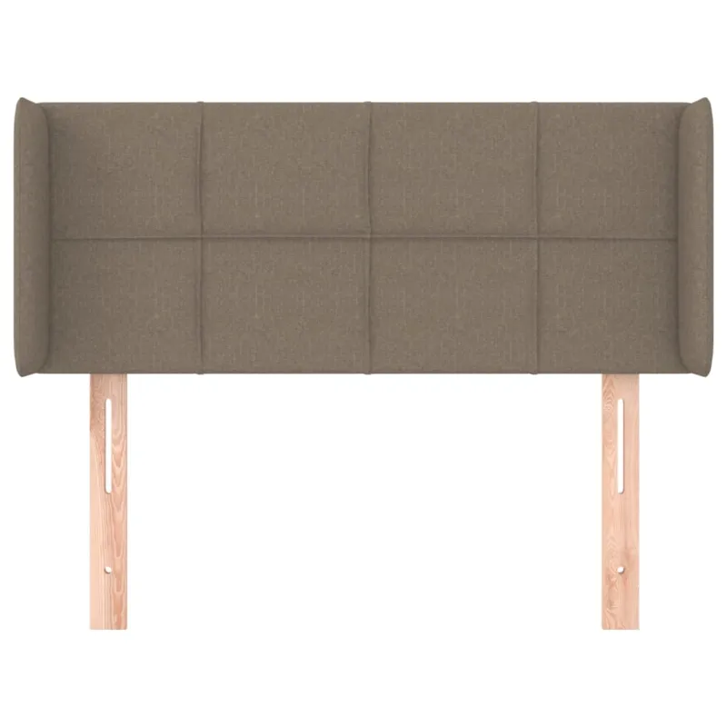 Galvūgalis su auselėmis,taupe spalvos,93x16x78/88cm, audinys