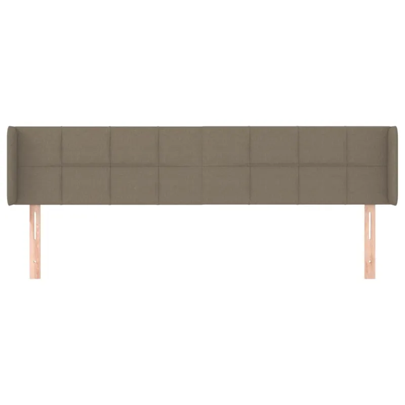Galvūgalis su auselėmis,taupe spalvos,163x16x78/88 cm, audinys