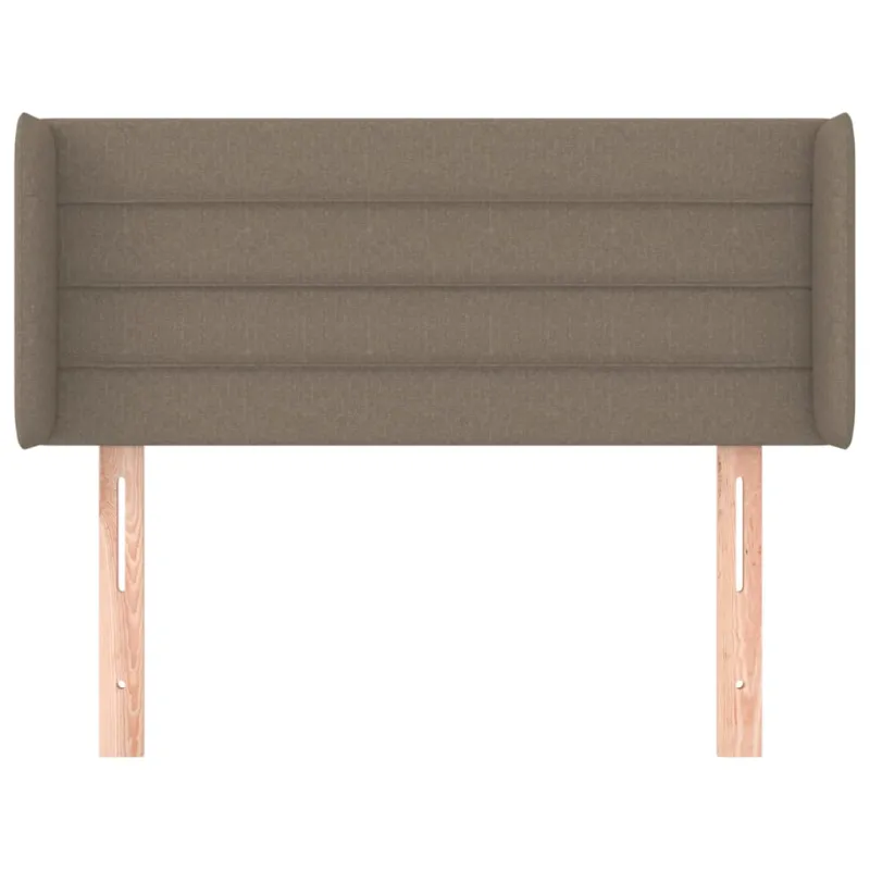 Galvūgalis su auselėmis,taupe spalvos,93x16x78/88cm, audinys