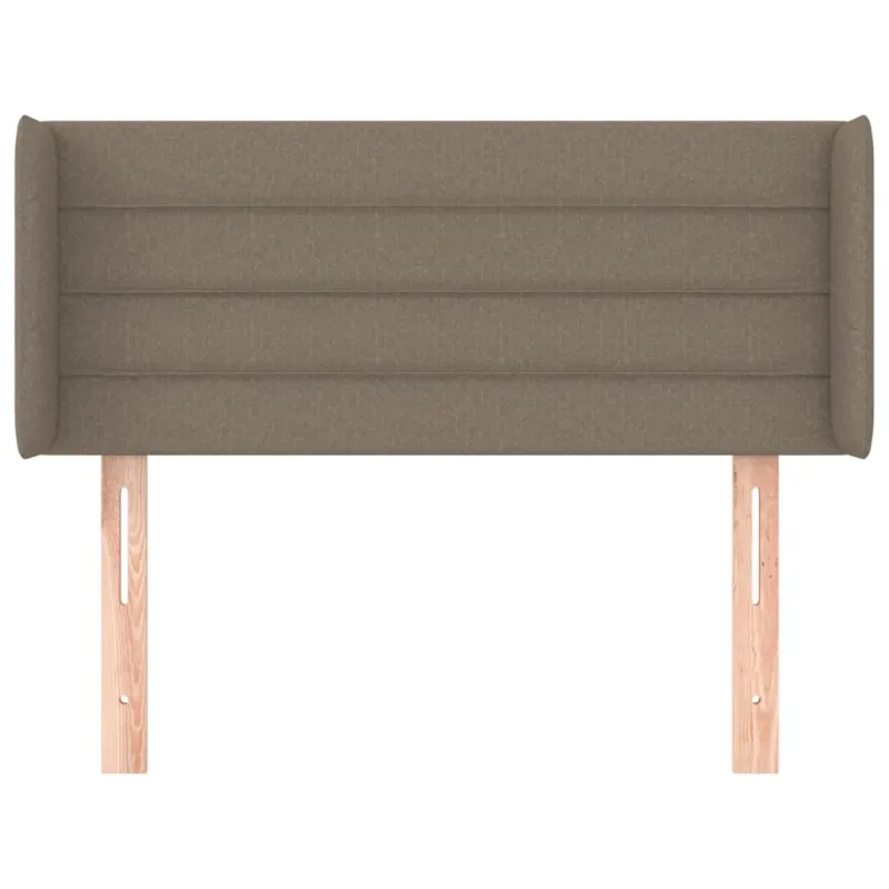 Galvūgalis su auselėmis,taupe spalvos,103x16x78/88cm, audinys