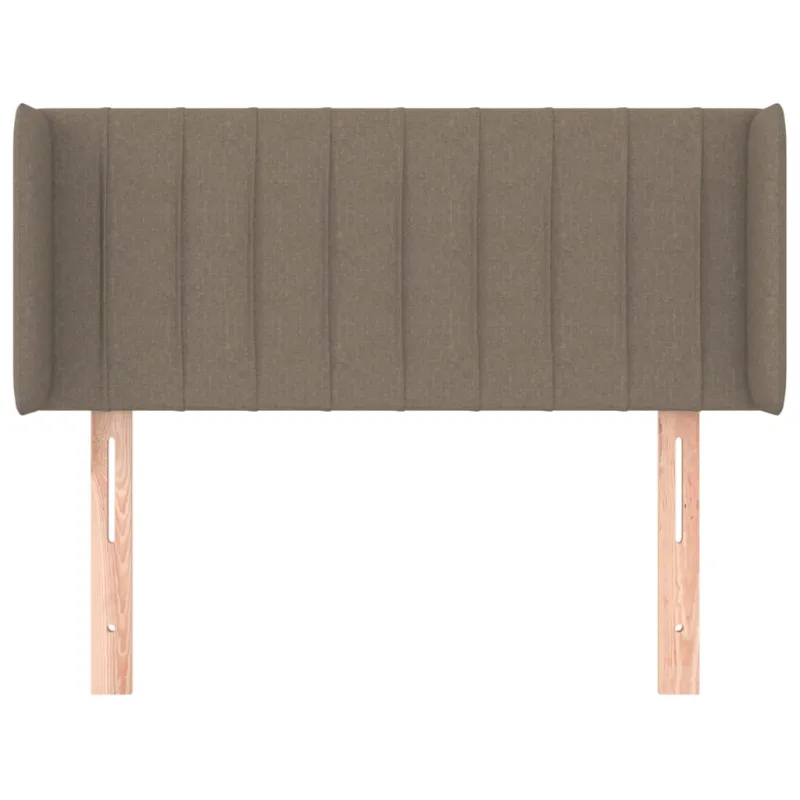 Galvūgalis su auselėmis,taupe spalvos,93x16x78/88cm, audinys