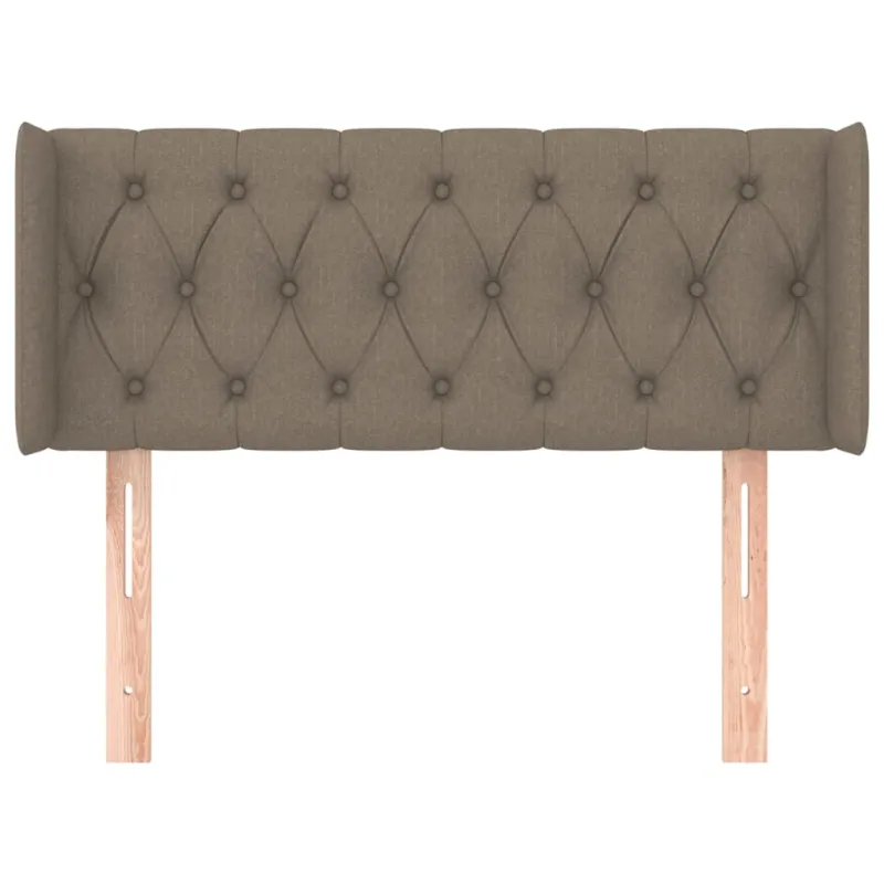 Galvūgalis su auselėmis,taupe spalvos,103x16x78/88cm, audinys