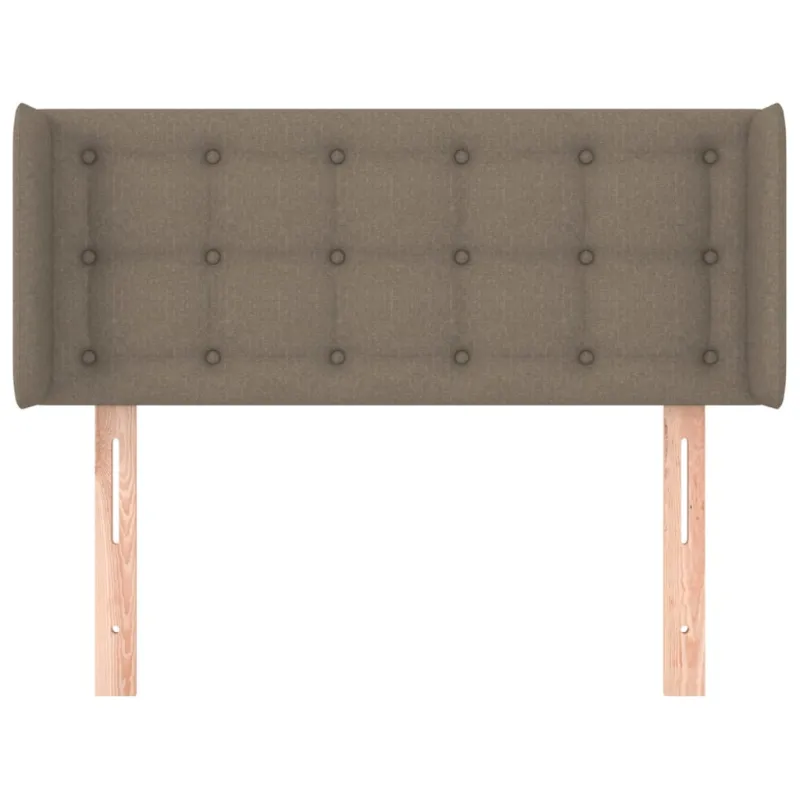 Galvūgalis su auselėmis,taupe spalvos,83x16x78/88cm, audinys